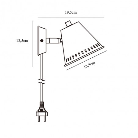Wall Lamp Pine