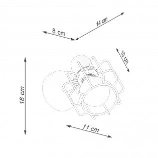 Wall lamp Beluci