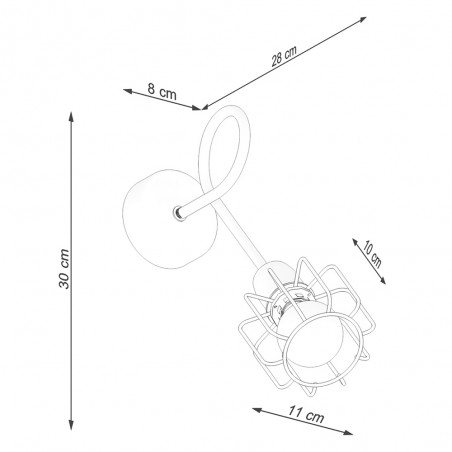 Wall lamp Beluci II