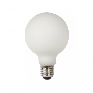 LED-Lampe E27 Opal G80 3-stufig (8W)