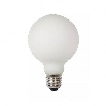 LED-Lampe E27 Opal G80 3-stufig (8W)