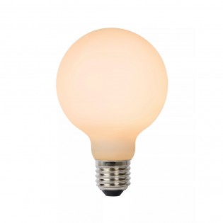 LED-Lampe E27 Opal G80...