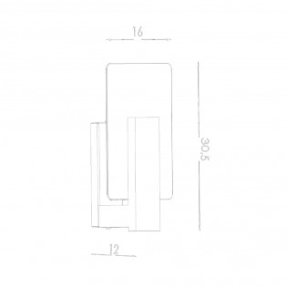 Wall lamp Lappo
