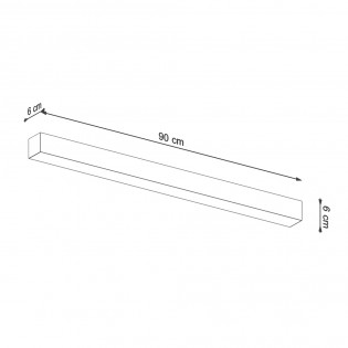 Pinne LED Deckenleuchte (25W)