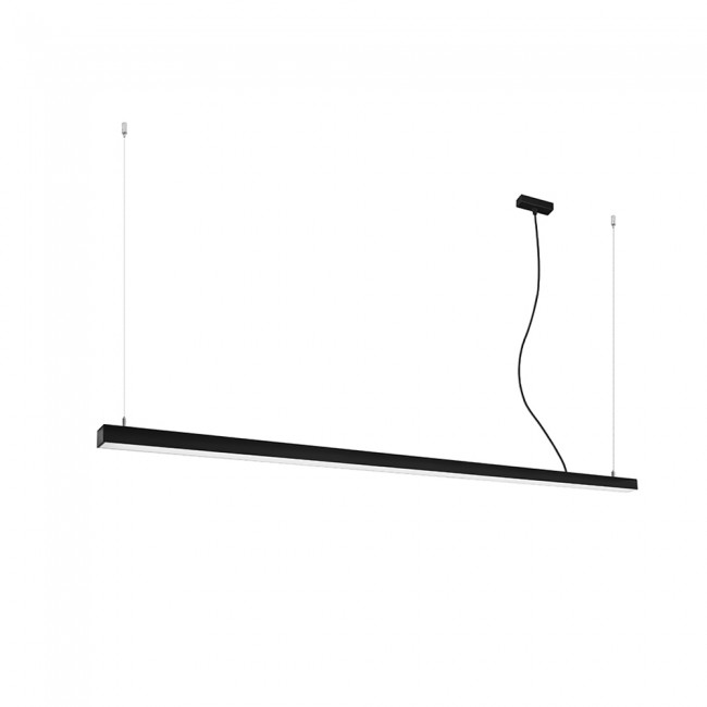 Pinne LED Deckenleuchte Schwarz (50W)