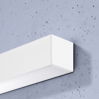 LED-Wandleuchte Pinne Weiß (50W)