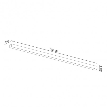 Pinne LED-Wandleuchte (50W) II
