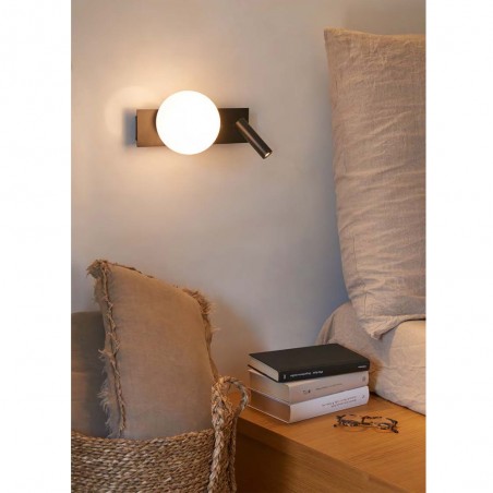 Wall Lamp with LED reader Glos (3W)