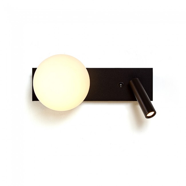 Wall Lamp with LED reader Glos (3W)