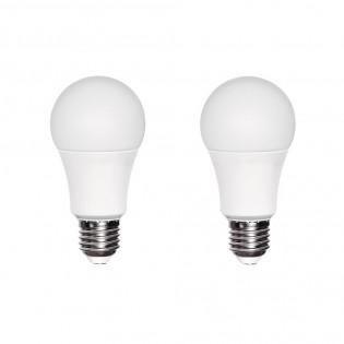 Pack 2 LED-Lampen E27 mit Dämmerungssensor 11W (4000ºK)