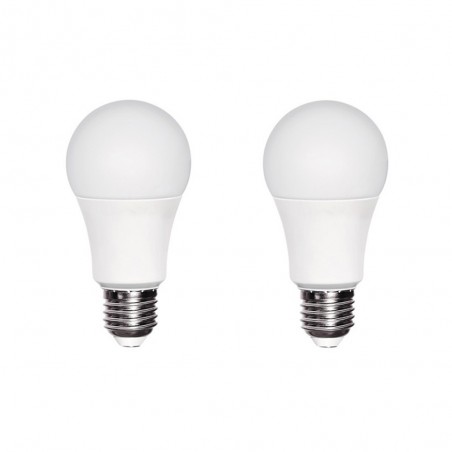 Pack 2 LED-Lampen E27 mit Dämmerungssensor 11W (4000ºK)