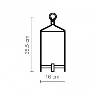 LED portable lamp Fanal Rafia (3W)