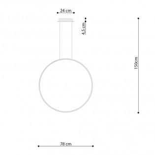 Rio Oro LED-Pendelleuchte (50W)