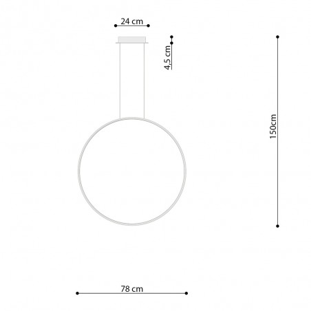 Rio Oro LED-Pendelleuchte (50W)