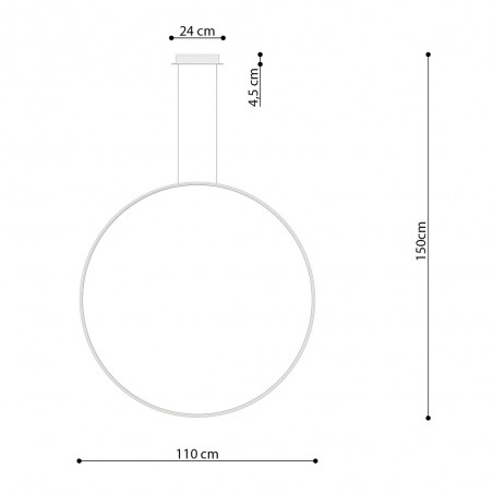 Ceiling lamp LED Rio Oro (70W)