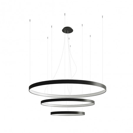 Pendant lamp LED Rio Black (150W)