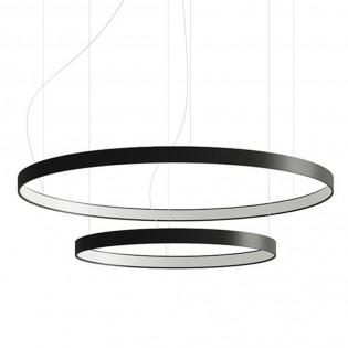 Pendant lamp LED Rio Black (80W)