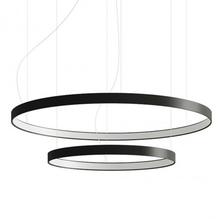 Pendant lamp LED Rio Black (80W)