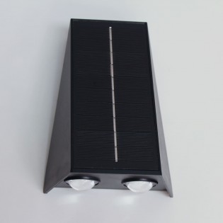 Solar LED-Wandleuchte mit Sensor Taner 4000K