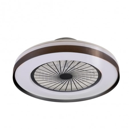 LED-Deckenventilator Landa Braun Dim CCT (40W)