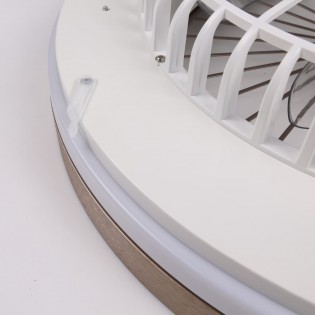 LED-Deckenventilator Landa Braun Dim CCT (40W)