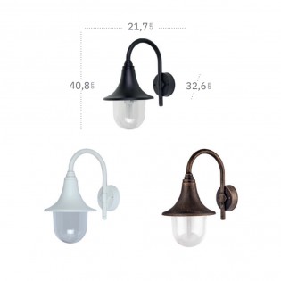 Outdoor wall lamp Hinojo