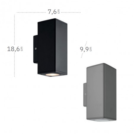 Aplique de exterior Yopol