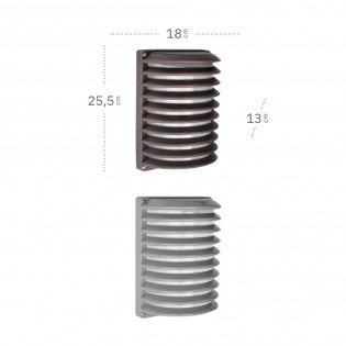Outdoor wall lamp Achernar