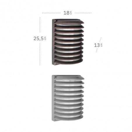 Outdoor wall lamp Achernar