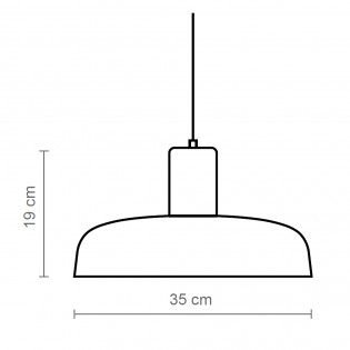 Lámpara de techo Miramar 35