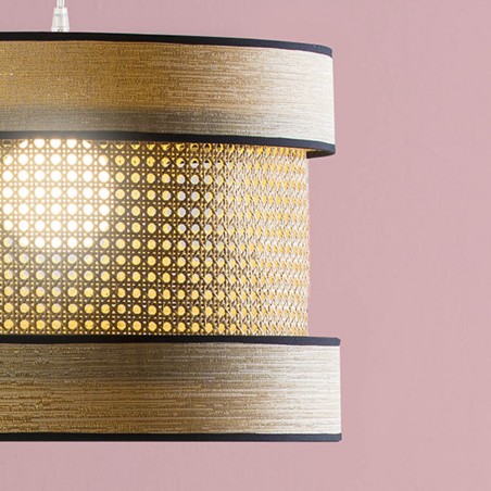 Pendant Lamp Takasi Wood Gold