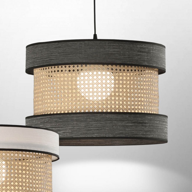 Pendant Lamp Takasi Wood Black