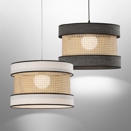Pendant Lamp Takasi Wood Black