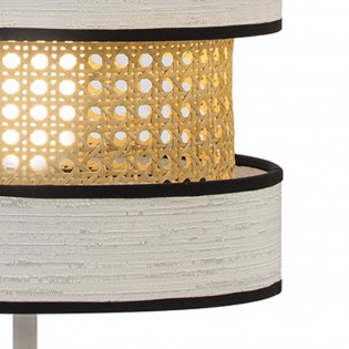 Lámpara de mesa Takasi Blanco