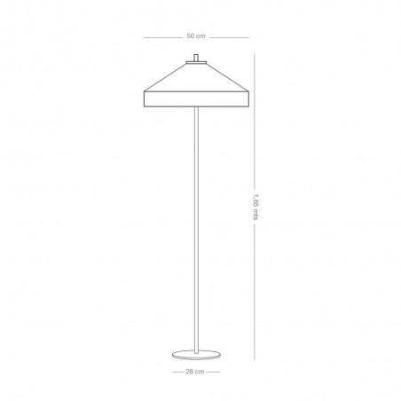 Floor Lamp Aneris Gold