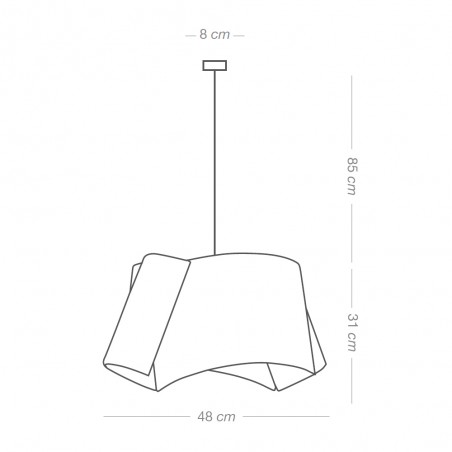 Pendant Lamp Naburu Rafia Classic