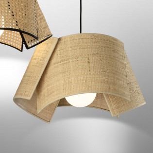 Lámpara de techo Naburu Rafia Classic
