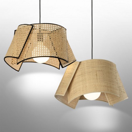 Lámpara de techo Naburu Rafia Classic