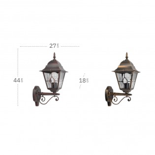 Outdoor wall lamp Bootes