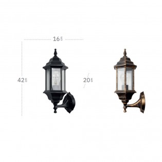 Outdoor wall lamp Pollux