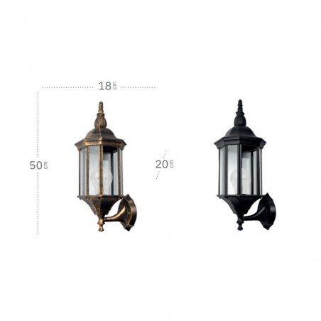Outdoor wall lamp Pollux II