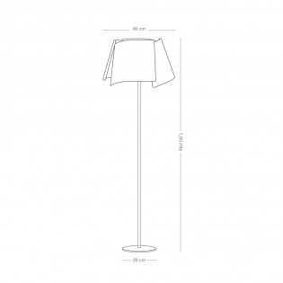 Floor Lamp Naburu Rafia Nature