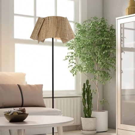 Floor Lamp Naburu Rafia Nature