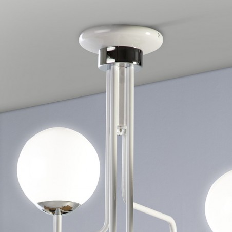 Ceiling Lamp Moteo White (4 lights)