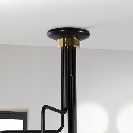Ceiling Lamp Moteo Black (5 lights)