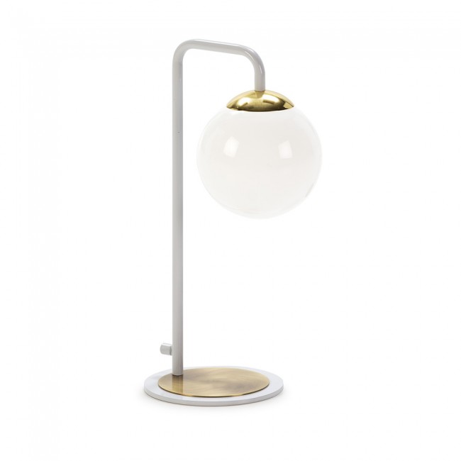 Table Lamp Moteo White-Gold