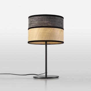Lámpara de mesa Wood Negro