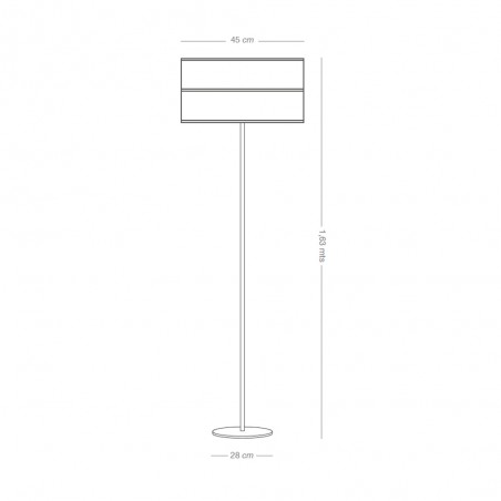 Floor Lamp Simbasi Black