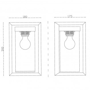 Outdoor Wall Lamp Rute