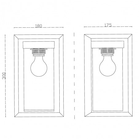 Outdoor Wall Lamp Rute